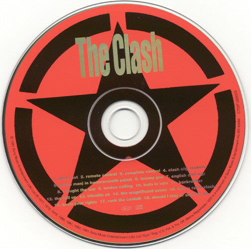 The Clash : The Singles (CD, Comp, RE, RM)