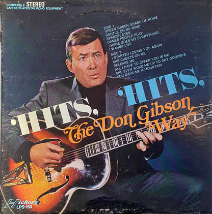 Don Gibson : Hits, The Don Gibson Way (LP, Album)