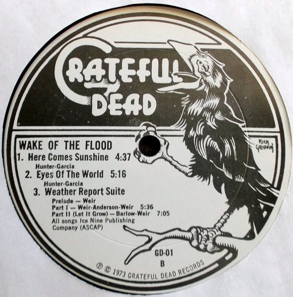 The Grateful Dead : Wake Of The Flood (LP, Album, Art)