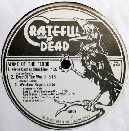 The Grateful Dead : Wake Of The Flood (LP, Album, Art)