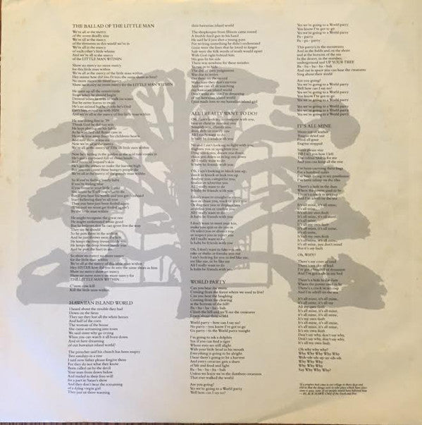 World Party : Private Revolution (LP, Album, Pit)