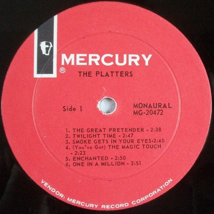 The Platters : Encore Of Golden Hits (LP, Comp, Mono, RE)