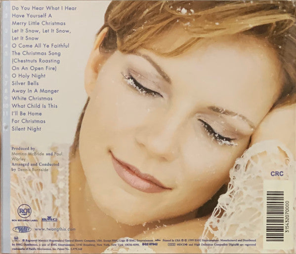 Martina McBride : White Christmas (HDCD, Album, Club, CRC)