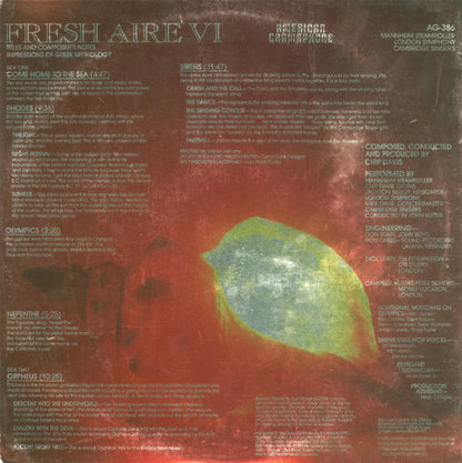 Mannheim Steamroller : Fresh Aire VI (LP, Album, Gat)