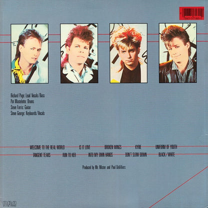 Mr. Mister : Welcome To The Real World (LP, Album, RE)