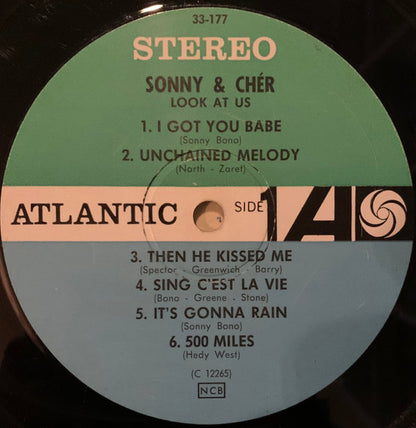 Sonny & Cher : Look At Us (LP, Album)