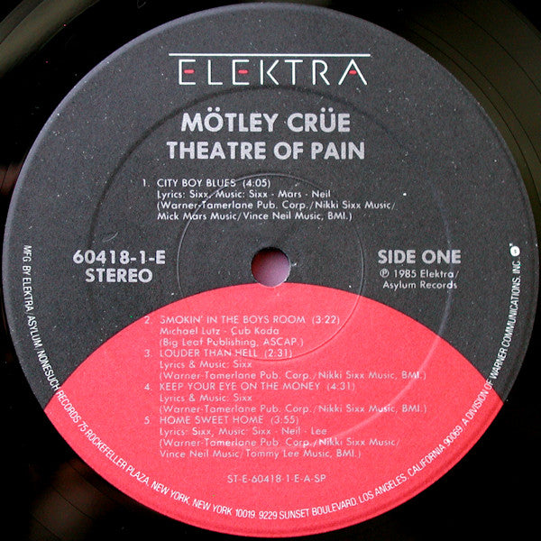 Buy Mötley Crüe : Theatre Of Pain (LP, Album, SP ) Online for a