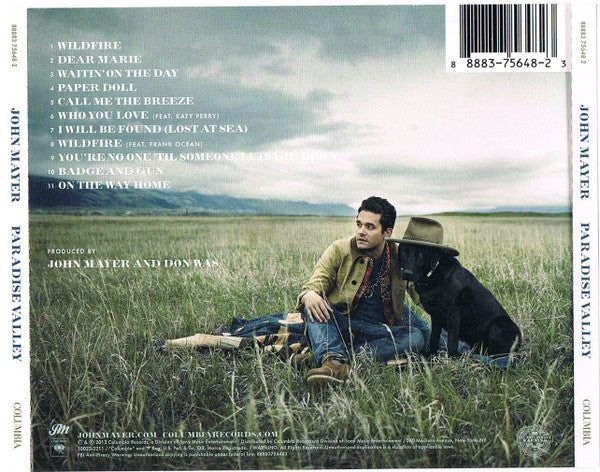 John Mayer : Paradise Valley (CD, Album)