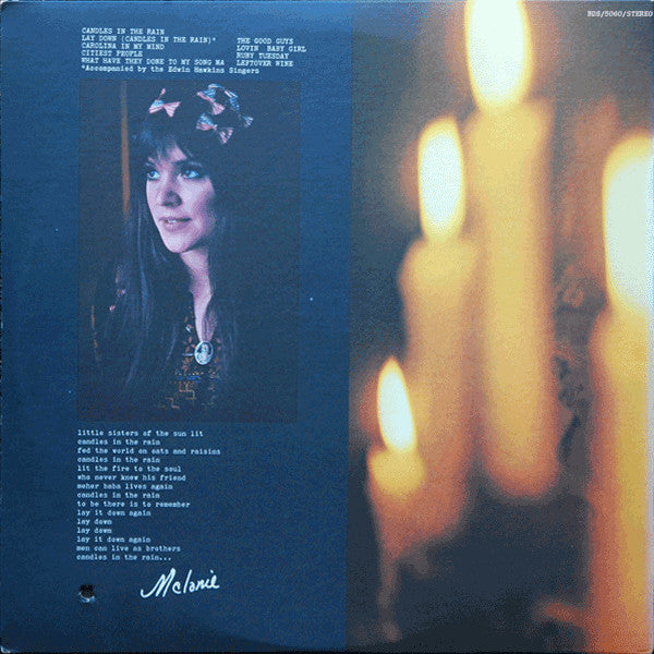 Melanie (2) : Candles In The Rain (LP, Album, RP)