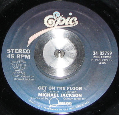 Michael Jackson : Beat It (7", Single, Styrene, Pit)