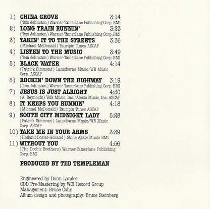 The Doobie Brothers : Minute By Minute (CD, Album, Club, RE, Col)