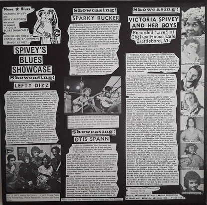 Various : Spivey's Blues Showcase (LP, Album)