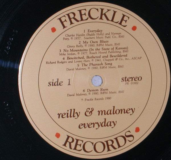 Reilly & Maloney : Everyday (LP, Album)