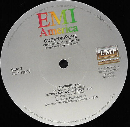 Queensrÿche : Queensrÿche (12", EP, Jac)