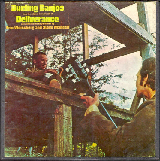 Eric Weissberg And Steve Mandell : Dueling Banjos From The Original Motion Picture Sound Track Deliverance And Additional Music (Reel, 4tr Stereo, Album)