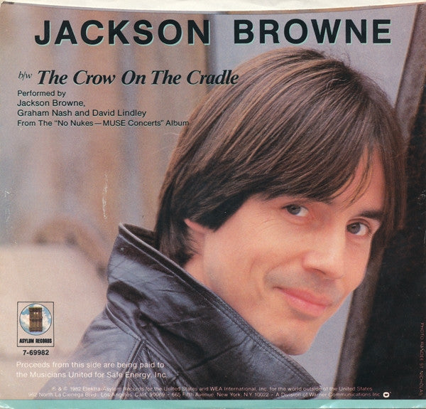 Jackson Browne : Somebody's Baby (7", Single, Styrene, All)