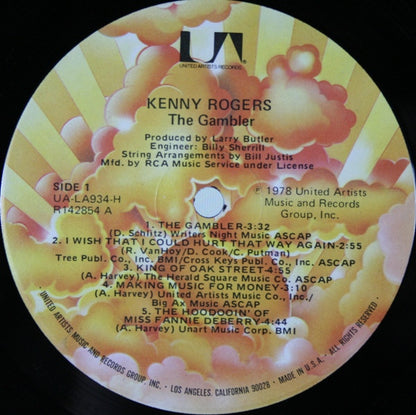 Kenny Rogers : The Gambler (LP, Album, Club)