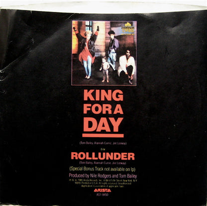 Thompson Twins : King For A Day (7", Single)