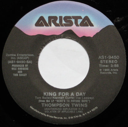 Thompson Twins : King For A Day (7", Single)