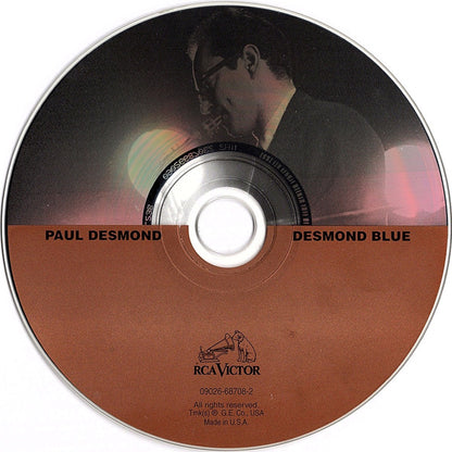 Paul Desmond : Desmond Blue (CD, Album, RE)