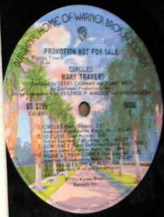 Mary Travers : Circles (LP, Promo)
