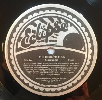 Timothy Truman And The Dixie Pistols : Marauders (LP)