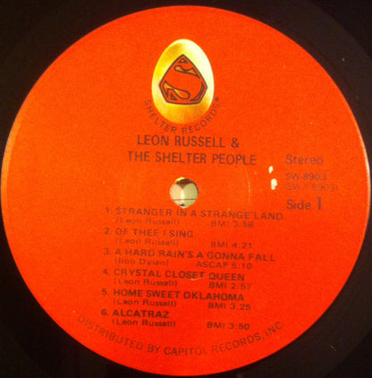 Leon Russell : Leon Russell And The Shelter People (LP, Album, Win)