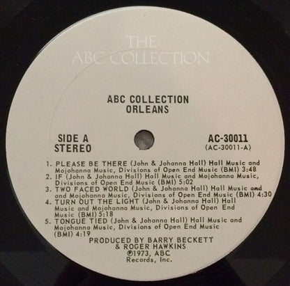 Orleans : Orleans (LP, Album, RE, San)