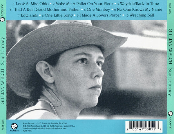 Gillian Welch : Soul Journey (CD, Album)