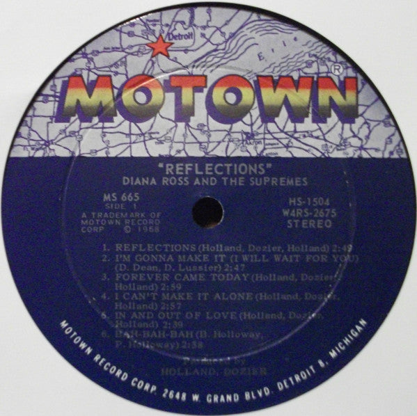 The Supremes : Reflections (LP, Album)