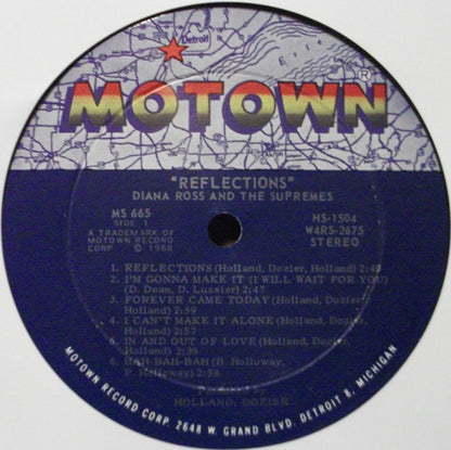 The Supremes : Reflections (LP, Album)