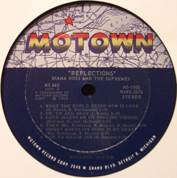 The Supremes : Reflections (LP, Album)