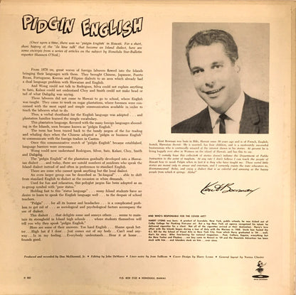 Kent Bowman : Pidgin English Children's Stories (LP)