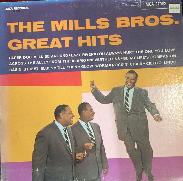The Mills Brothers : Great Hits (LP, Album, RE)