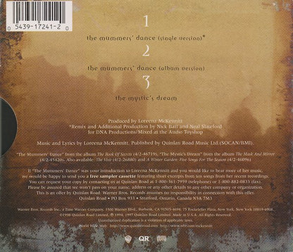 Loreena McKennitt : The Mummers' Dance (CD, Single)