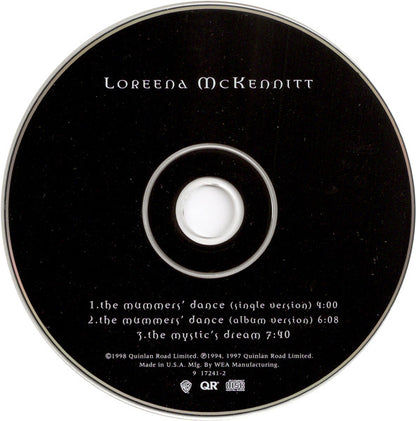 Loreena McKennitt : The Mummers' Dance (CD, Single)