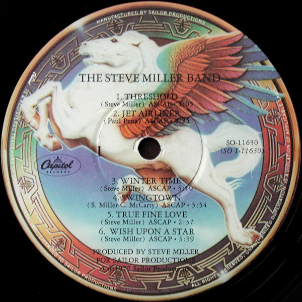 Steve Miller Band : Book Of Dreams (LP, Album, Win)