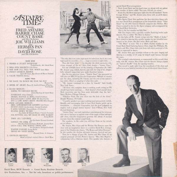 Fred Astaire : Astaire Time (LP)