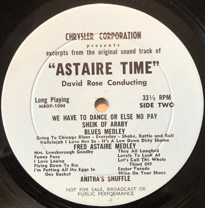 Fred Astaire : Astaire Time (LP)
