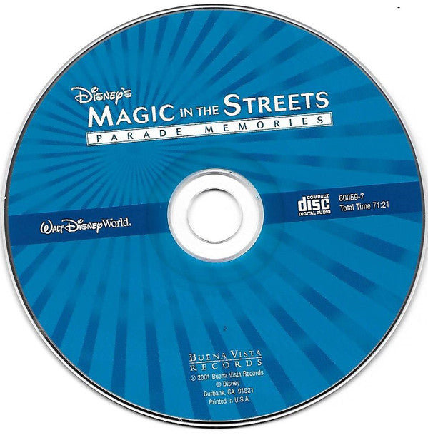 Unknown Artist : Disney's Magic In The Streets: Parade Memories (Walt Disney World) (CD, Album)