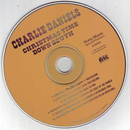 Charlie Daniels : Christmas Time Down South (CD, Album, RE)
