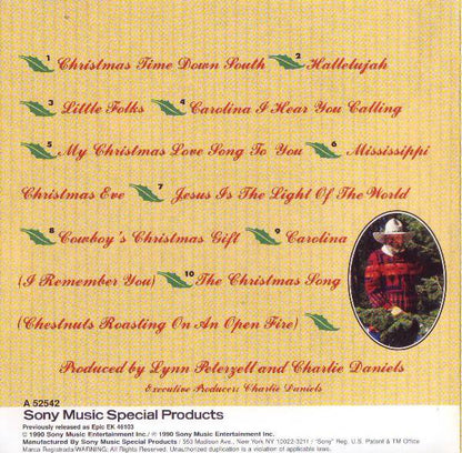 Charlie Daniels : Christmas Time Down South (CD, Album, RE)