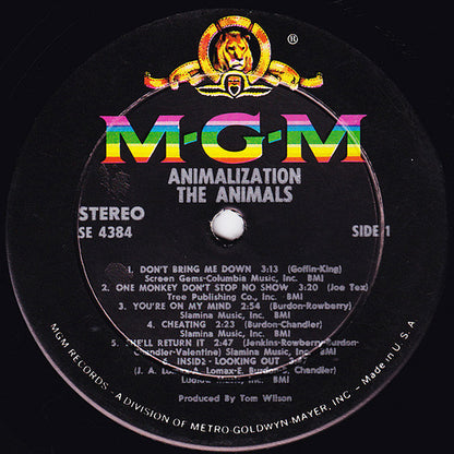 The Animals : Animalization (LP, Album)