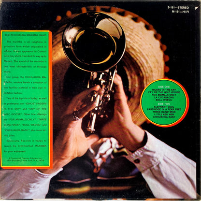 The Chihuahua Marimba Band : Cry Of The Wild Goose (LP)