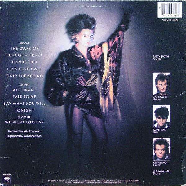 Scandal (4) Featuring Patty Smyth : Warrior (LP, Album, Car)