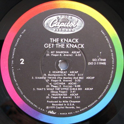 The Knack (3) : Get The Knack (LP, Album, Win)