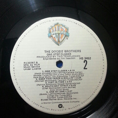 The Doobie Brothers : One Step Closer (LP, Album, Club)