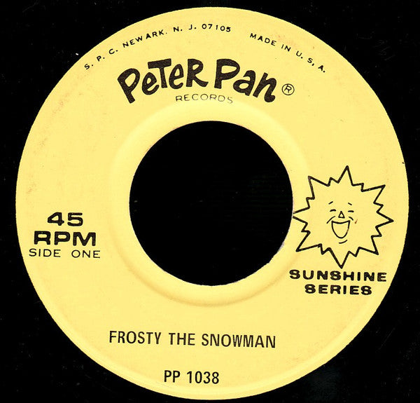 Peter Pan Players And Orchestra : Frosty The Snowman (7")