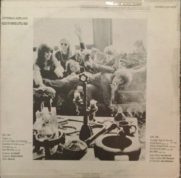 Jefferson Airplane : Bless Its Pointed Little Head (LP, Album, Roc)