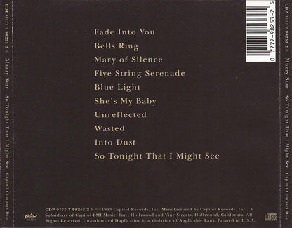 Mazzy Star : So Tonight That I Might See (CD, Album, RP)